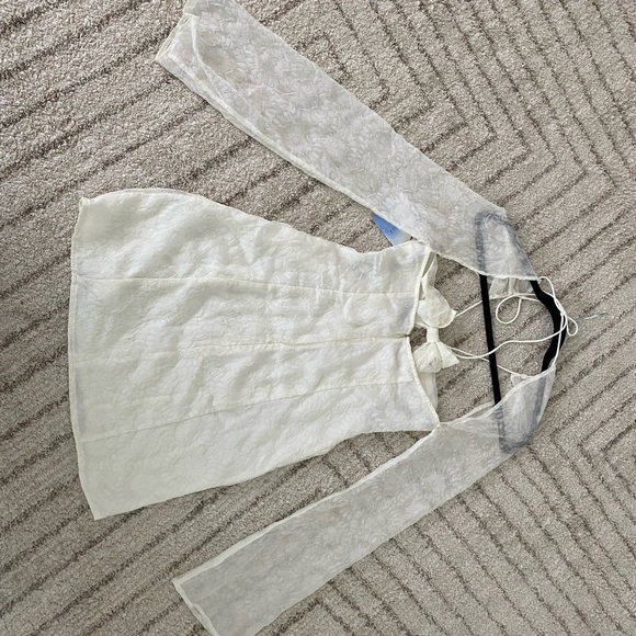 MAJORELLE White Mini Dress - Picture 4 of 9